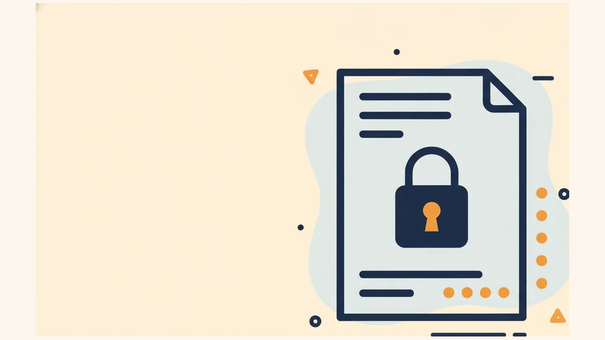PDF security and encryption