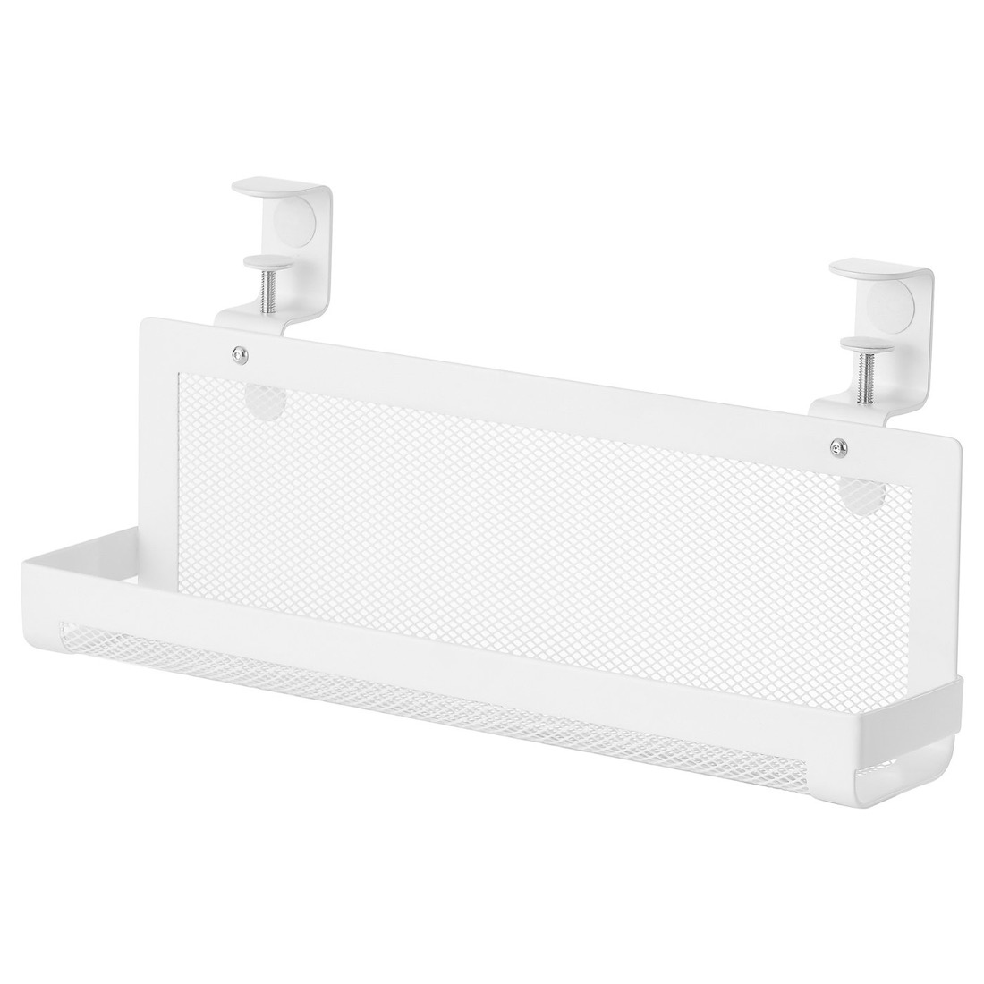 Under-desk cable management tray